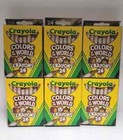  6  Boxes Crayola Colors Of The World Crayons  24 Ct  Skin Tone  School Supplies