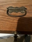Wooden Fishing Tackle Box   Misc Tackle Folkart