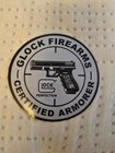 Glock Certified Armorers Novelty Sticker 3 
