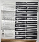 Towle Sterling Silver 1965 Brochure Patterns Catalog Pamphlet Guide