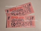 2 Led Zeppelin Concert Tickets March 10 1975 San Diego Sports Arena Reproduction