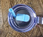 Rare - New Dunkin  2025 Stainless Steel Soft Touch Tumbler 24oz blue nwt