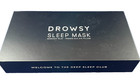 Drowsy Sleep Mask Midnight Blue Padded Silk Eye Pillow New In Box