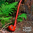 Lord Of The Rings Gandalf Smoking Pipe 13  Churchwarden Cherry Wood Shire   