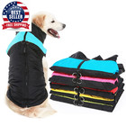 Winter Pet Dog Clothes Warm Big Dog Coat Puppy Clothing Waterproof Pet Vest Jack