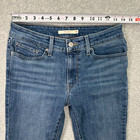 Levis 711 Skinny Jeans Women s Size 27 Medium Wash Blue Denim Stretch Low-rise
