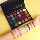 24 Color Pressed Glitter Eyeshadow Palette - Ultra Shimmer Eye Shadow Powder