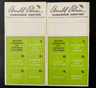 1964 Vintage Arnold Palmer Golf Tips  2  Brochures Putting   Practice