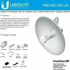 Two Pack Ubiquiti Nanobeam   Powerbeam M5 300 25dbi Outdoor 5 Ghz