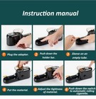 Auto Electric Cigarette Rolling Machine Portable Tobacco Maker Roller Injector