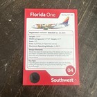 Southwest Airlines Florida One 04 Trading Card