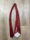 50s Vintage Fashion Craft Cravats Argyle Fly Fishing Swing Tie Wide Hand Painted