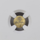 1897 Silver 1 4 Quarter Guatemala One Fourth 5 Stars Under Wreath Ngc Ms 67