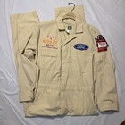 Vtg L Tall Holman Moody Ford Galaxie Mechanic Jumpsuit Nascar Racing Wall Art