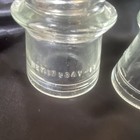 Hemingray 17 Clear Glass Insulators Lot Of 3 Made In U s a  Vintage Utility