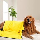 Small Quick Drying Towels For Pet Dog Cat Soft Fiber Towels Water Absorbent