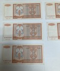 Croatia  Knin 1000000000    1 Billion Dinara  1993  P-r17 Banknote Paper Money