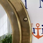 20 large Porthole Mirror Antique Brass Finish Nautical Wall Home Decor Port Hole