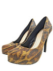 Bcbg Parade Women s Pumps High Heel Leather Leopard Print Shoes Size 6 5b