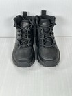 Size 8c Nike Manoa    17 Ltr Boots Shoes Ps Hf0751-001 Black Toddler Kids New