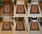 Natural Wool Old Oriental Rugs hand Woven knotted Size Approximately 2 6  X 3 4 