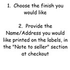 30 North Pole Christmas Mail Personalized Return Address Labels 1 In X 2 625 In