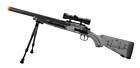 Crosman Game Face Airsoft Spring Sniper Rifle Bundle 425 Fps New W bb s