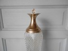 Vintage French Glass   Gilded Metal    Absinthe Fountain   1 Spoon