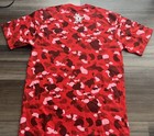 Tupac Biggie Snoop Dog T Shirt Red Camo Rappers Silhouettes Adult Sz L 
