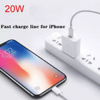 Upgrade 20w Fast Charger Block Type C Cable For Iphone 14 13 12 11 Pro Max 8 Lot