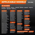 Set Of 4 Tire Pressure Monitoring System Sensor Compatible For Various Mode