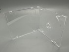 10 Pcs New Slim 3  Mini Cd Jewel Cases With Clear Tray  Js34