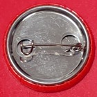 1 Inch Red Stop Breeding Pinback Button Pin