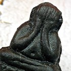 Small Pidta Close Eye Tukkata Lek Wealth Lp Toh Be2521 Black Thai Amulet  17388