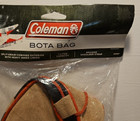 Nwt Coleman Bota Bag Leather Split-grain Cowhide Braided Strap 1-liter