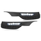For 2016-2017 Honda Accord Seden 4dr Front Bumper Led Drl Fog Lights Lamps