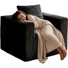 Cozy Memory Foam Loveseat Sofa W  Lumbar Pillow Compact Couch Living Room New