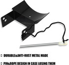 5 Pairs Jump Cups heavy Duty Metal Jump Cups With Pin Training Jump Cups For Hob