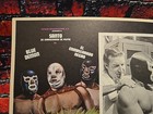 Authentic 1973 Las Bestias Del Terror - Lucha Libre Movie Poster - 16 5 x12 5 