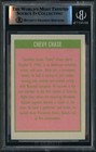 Chevy Chase Autographed 1980 Reprint Custom Trading Card Lakers Beckett 250492