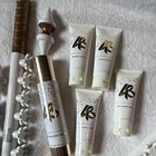 Ashley Black Fasciablaster Handheld Body Massager Set White gold W  Creams
