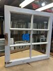 Antique Vintage Window Sash Door Top Frame Old 6 Pane  Frame 1907