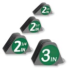 Professional Hair Clipper Combs Guides Set - 2 25   To 3   Size Range