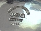 Antique American Coin Silver Eoff   Shepard Sterling Sauce Boat Ball Black   Co