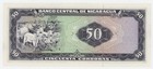 Nicaragua 50 Cordobas D 1978 Pick 130 Unc Uncirculated Banknote