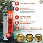 5 Emergency Water Filter Straws 1800-gal Survival Camping Hiking Bpa Free 5-pack