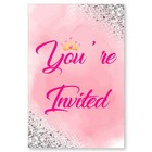 Pink Girl Birthday Party Invitations With Envelopes Set Of 20 Fill In Blank