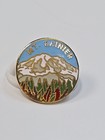 Mt  Rainier Travel Souvenir Lapel Pin Washington