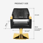 Black gold All Purpose Heavyduty Hydraulic Barber Chair Salon Beauty Hairstyling