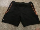 New W  Tags Men s Black 3 Stripe Orange Adidas Climacool Shorts Size L